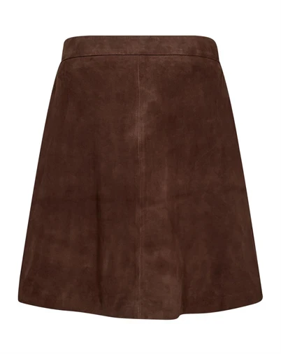 Gossia - LaraGO Nederdel - Brown Suede